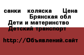 санки - коляска.  › Цена ­ 4 000 - Брянская обл. Дети и материнство » Детский транспорт   